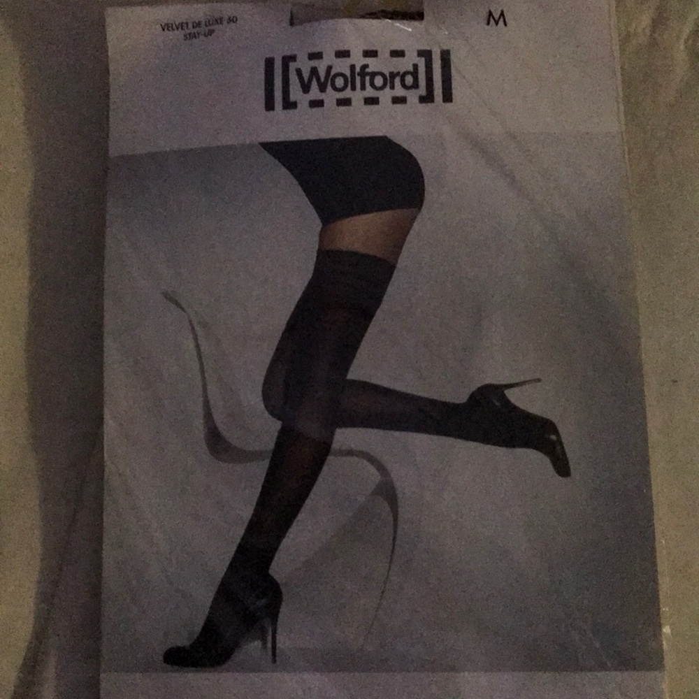Brand new Wilford Velvet De Luxe thigh highs